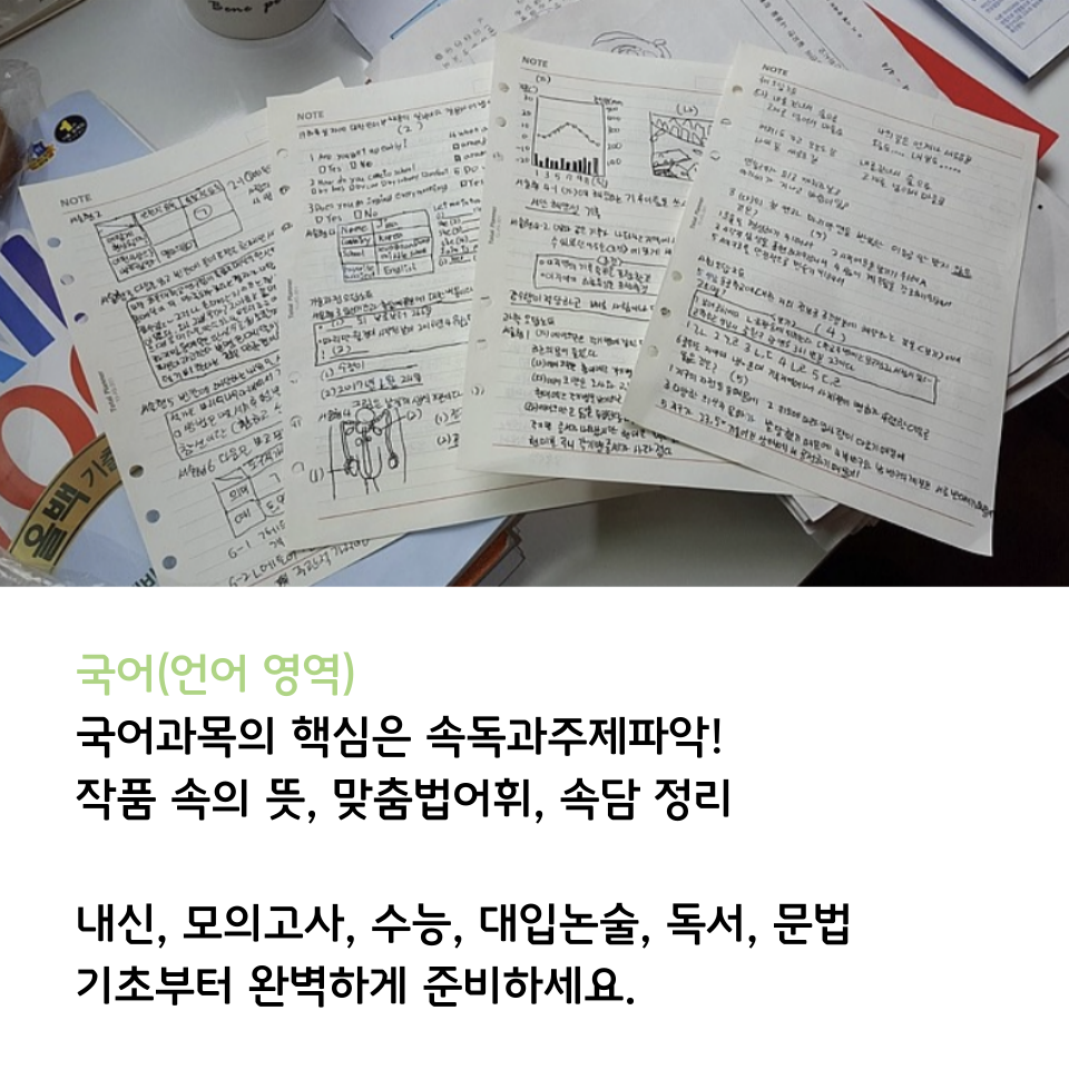 국어 학습 범위와 공부법 안내